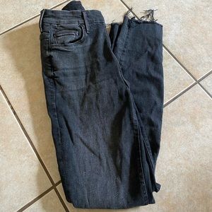 High waisted mother jeans